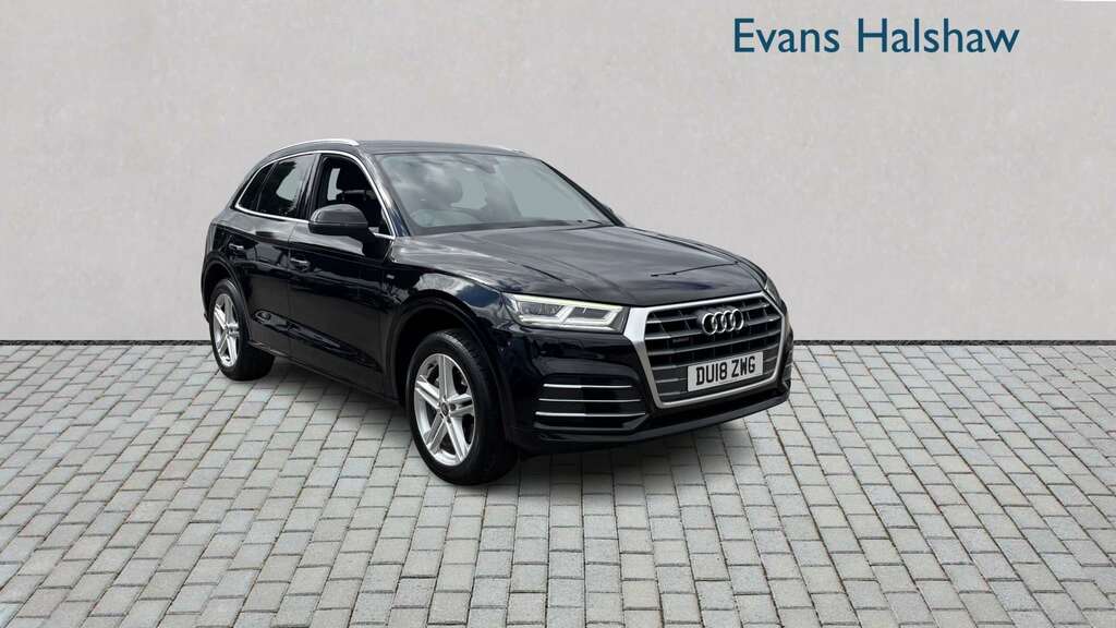 Audi Q5 2.0 Tdi Quattro S Line S Tronic 2018 Black