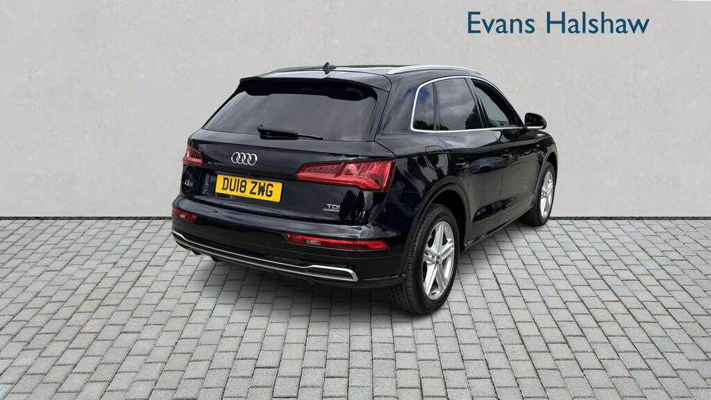Audi Q5 2.0 Tdi Quattro S Line S Tronic 2018 DU18ZWG Black #4