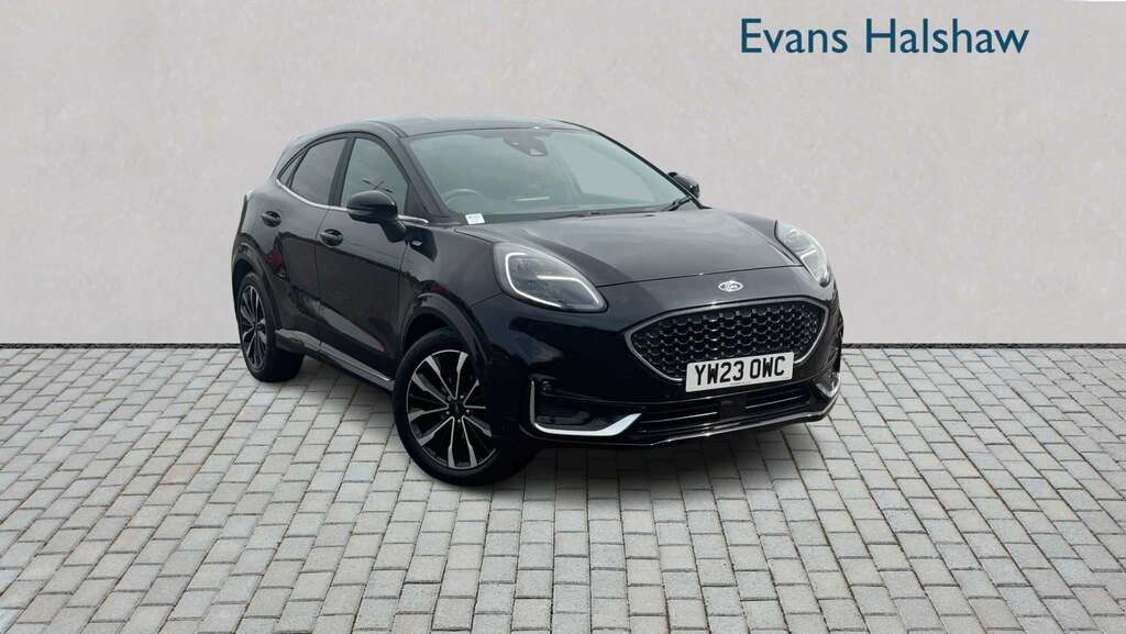 Ford Puma 1.0 Ecoboost Hybr Mhev 155 St-line Vignale Dct Black