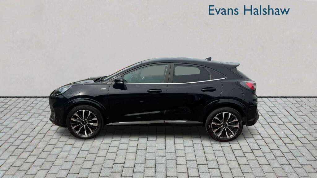 Ford Puma 1.0 Ecoboost Hybr Mhev 155 St-line Vignale Dct YW23OWC Black #5