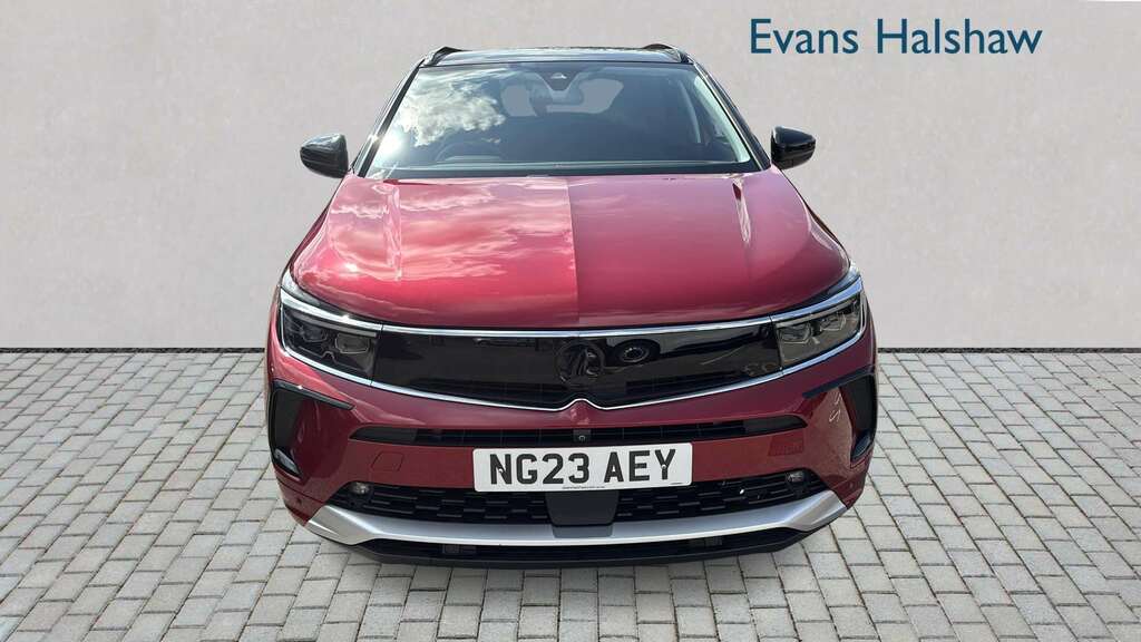 Vauxhall Grandland 1.2 Turbo Ultimate 2023 Red #4
