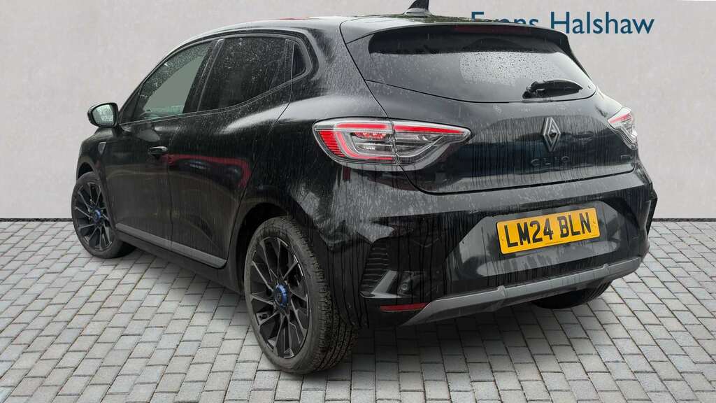 Renault Clio 1.6 E-tech Full Hybrid 145 Esprit Alpine LM24BLN Black #2
