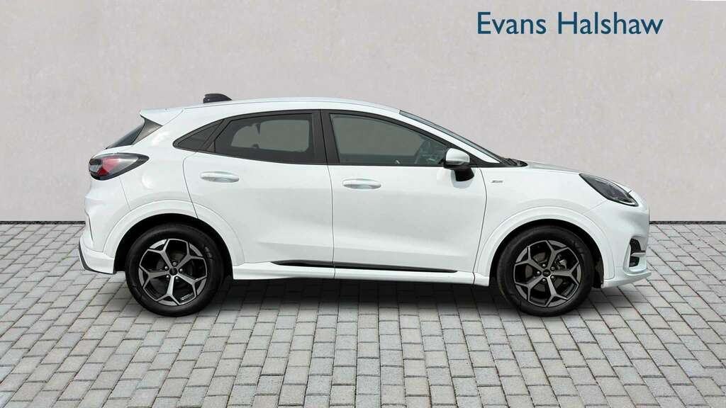 Ford Puma 1.0 Ecoboost Hybrid Mhev St-line 2024 YX74KMG White #5