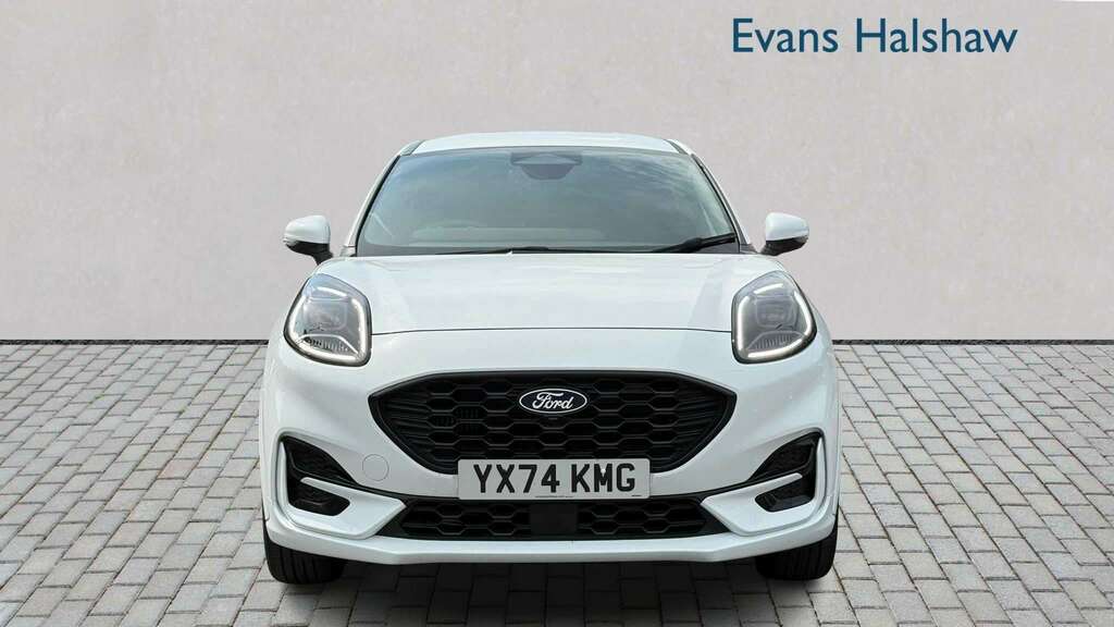 Ford Puma 1.0 Ecoboost Hybrid Mhev St-line 2024 YX74KMG White #3