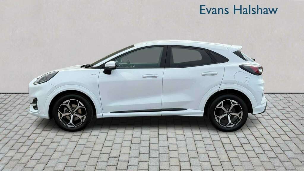 Ford Puma 1.0 Ecoboost Hybrid Mhev St-line 2024 YX74KMG White #6