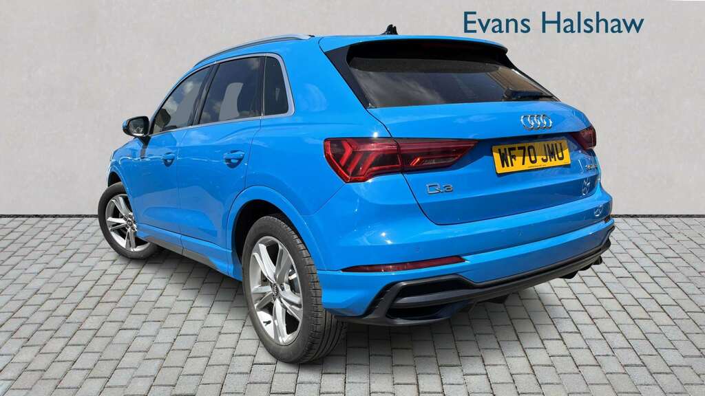 Audi Q3 35 Tfsi S Line 2020 WF70JMU Blue #2