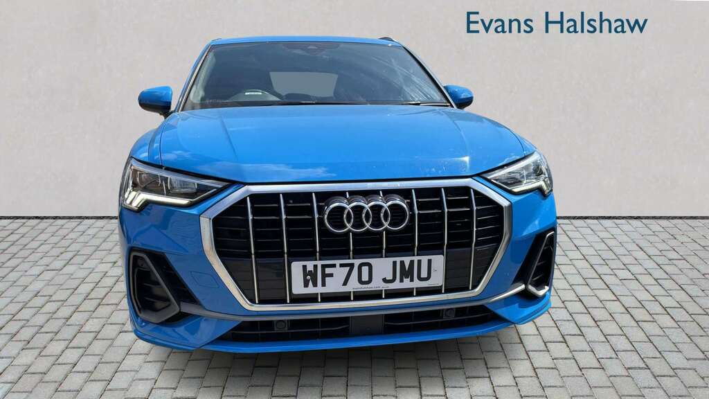 Audi Q3 35 Tfsi S Line 2020 WF70JMU Blue #4