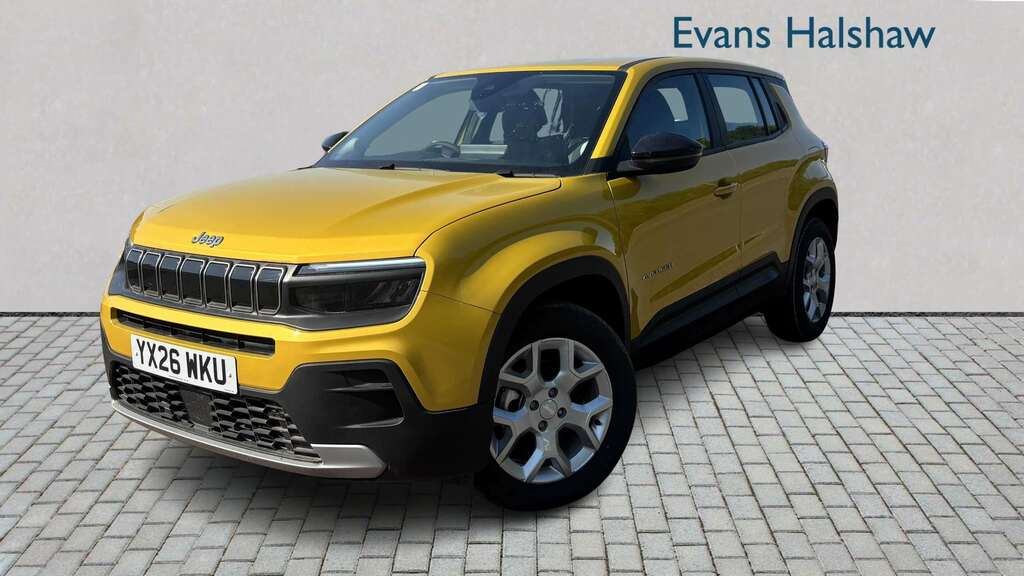 Jeep Avenger 1.2 Altitude 2026 YX26WKU Yellow #3