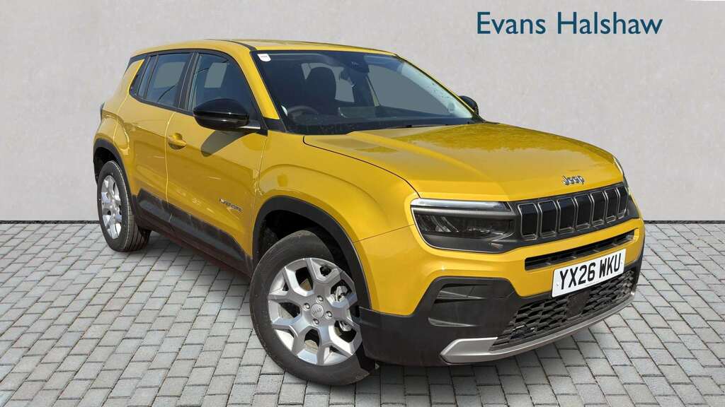 Jeep Avenger 1.2 Altitude 2026 Yellow