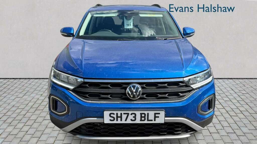 Volkswagen T-Roc 1.5 Tsi Life Dsg 2023 SH73BLF Blue #3