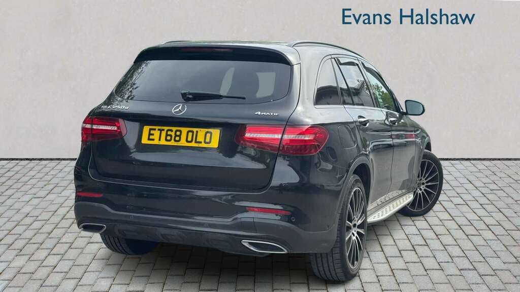 Mercedes-Benz GLC Class 250D 4Matic Amg Line Prem Plus 9G-tronic 2019 ET68OLO Black #2