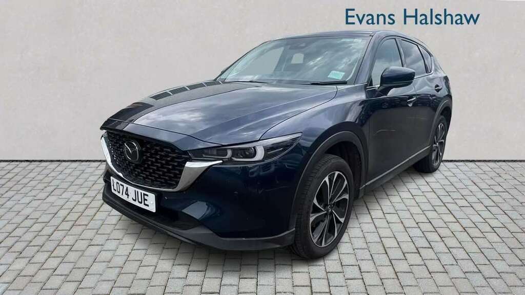Mazda CX-5 2.0 E-skyactiv G Mhev Exclusive-line 2025 Blue #2