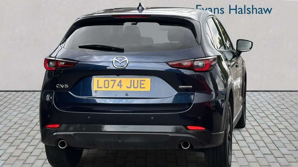 Mazda CX-5 2.0 E-skyactiv G Mhev Exclusive-line 2025 LO74JUE Blue #6