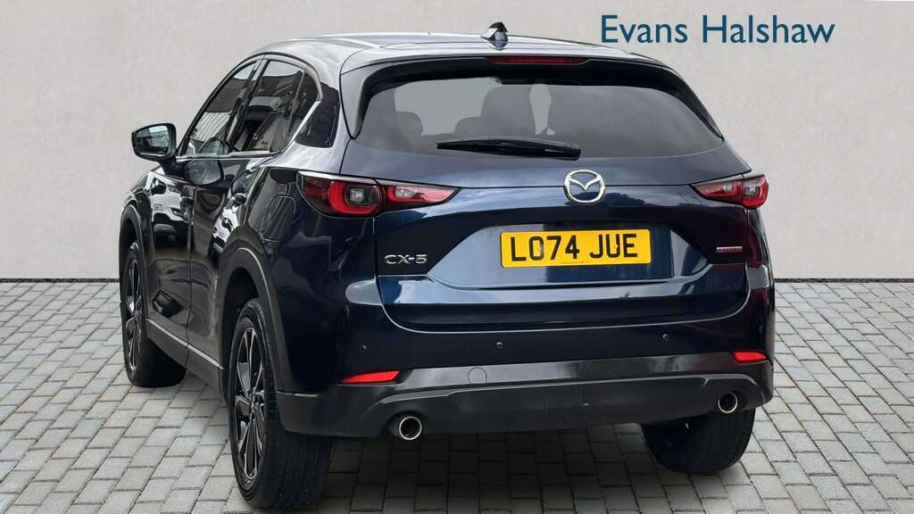 Mazda CX-5 2.0 E-skyactiv G Mhev Exclusive-line 2025 LO74JUE Blue #4