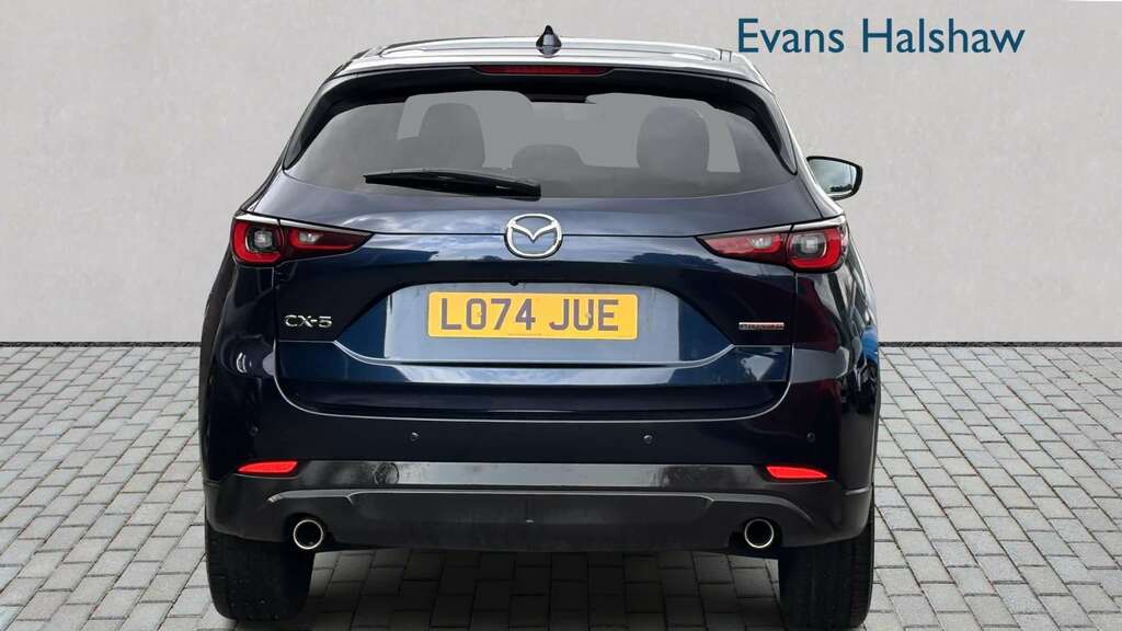 Mazda CX-5 2.0 E-skyactiv G Mhev Exclusive-line 2025 LO74JUE Blue #5