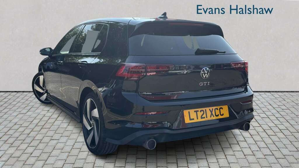 Volkswagen Golf 2.0 Tsi Gti Dsg 2021 LT21XCC Black #2