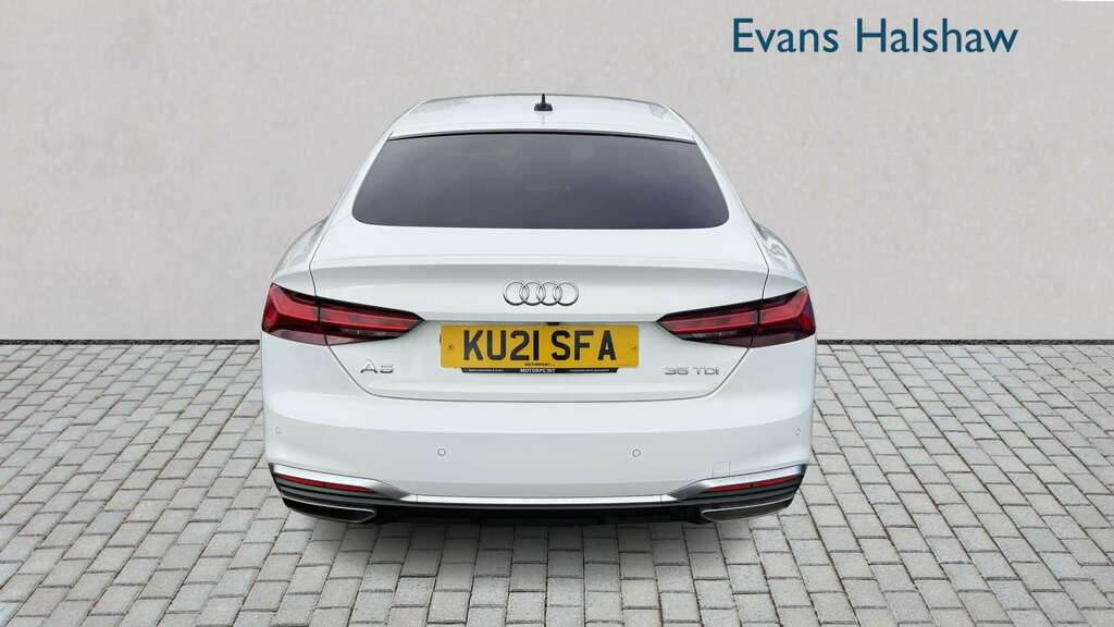 Audi A5 35 Tdi S Line S Tronic 2021 KU21SFA White #3