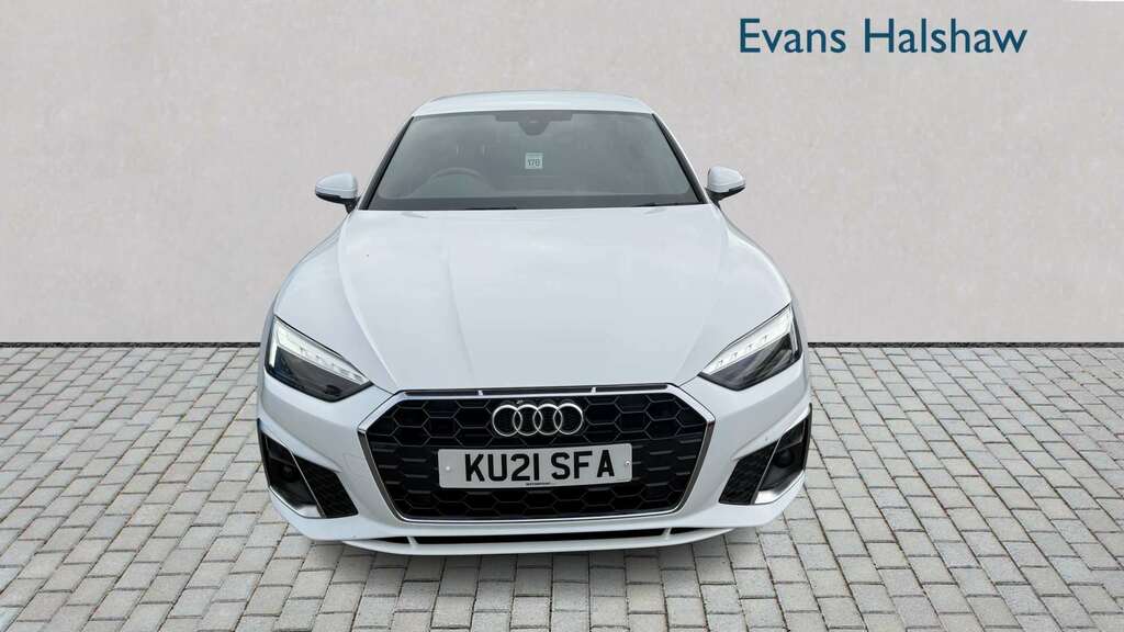 Audi A5 35 Tdi S Line S Tronic 2021 KU21SFA White #2