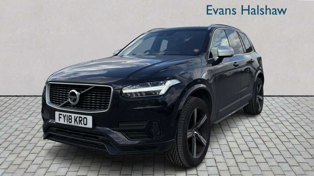 Volvo XC90 2.0 T8 Hybrid R Design Geartronic 2018 Black #2