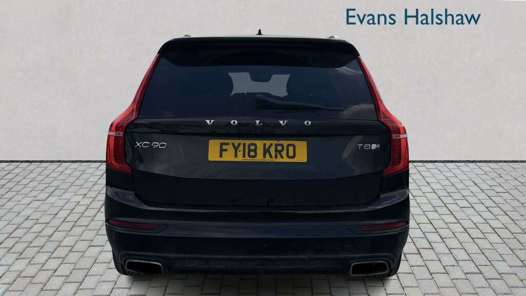 Volvo XC90 2.0 T8 Hybrid R Design Geartronic 2018 Black #6