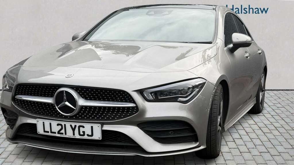 Mercedes-Benz CLA Class 180 Amg Line Premium Plus Tip 2021 Brown #2