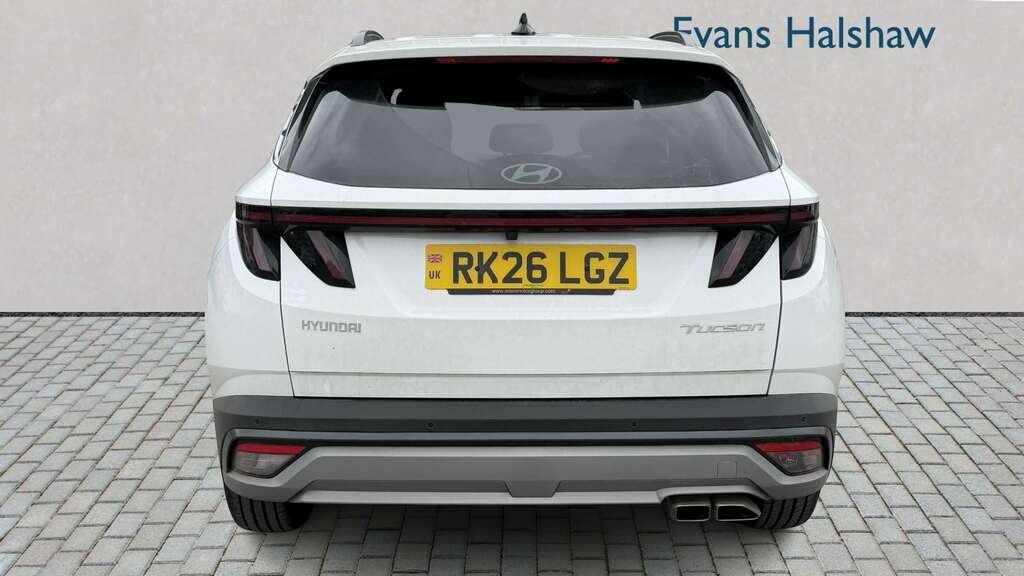 Hyundai Tucson 1.6 T-gdi Ultimate Dct Euro 6 Ss White #3