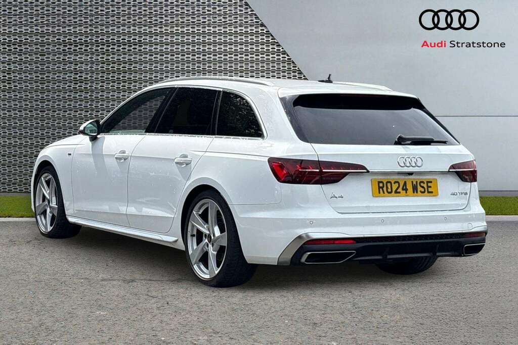 Audi A4 40 Tfsi 204 S Line S Tronic 2024 White #3