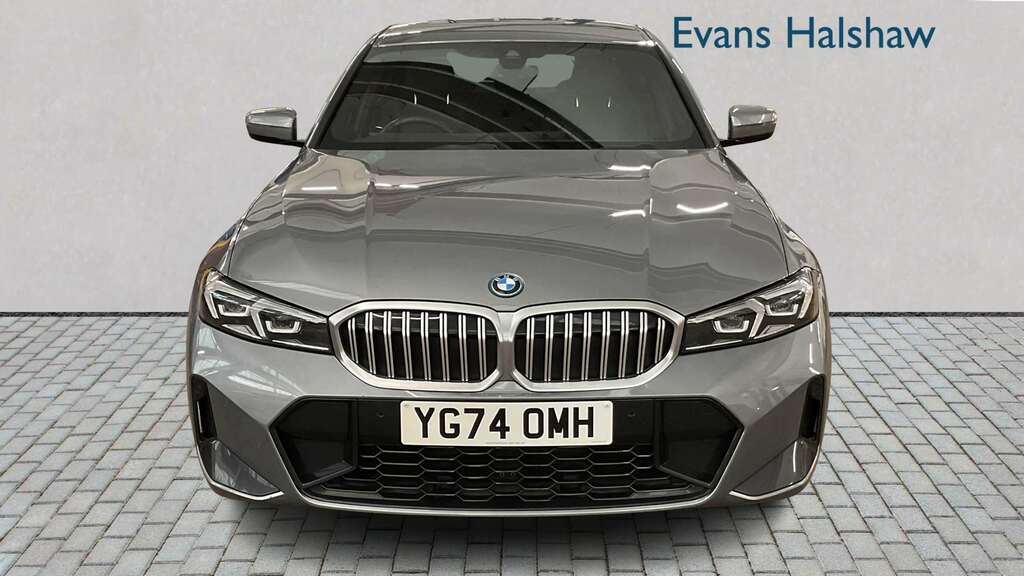 BMW 3 Series 330E M Sport Step 2024 YG74OMH Grey #4