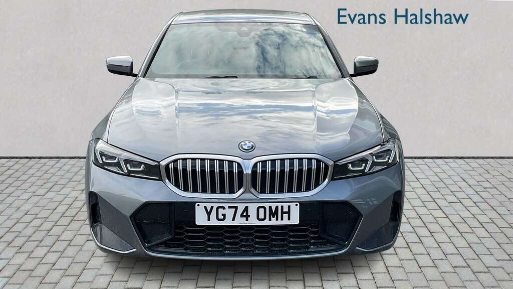 BMW 3 Series 330E Xdrive Sport Saloon Black #4