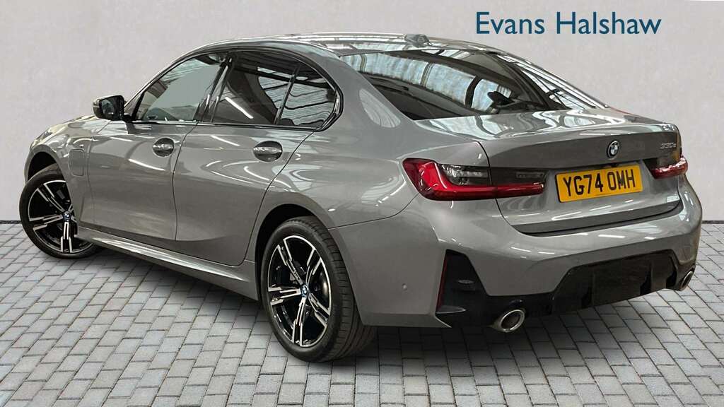 BMW 3 Series 330E M Sport Step 2024 YG74OMH Grey #2