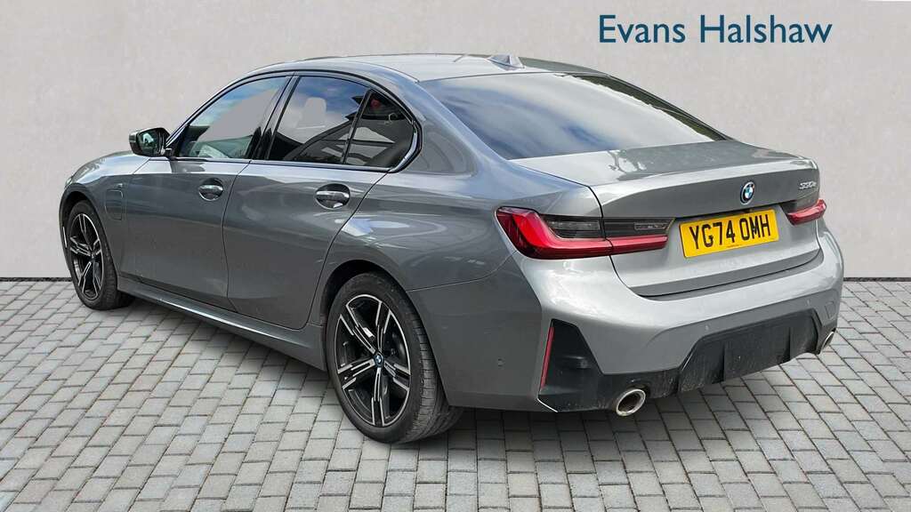 BMW 3 Series 330E Xdrive Sport Saloon Black #2