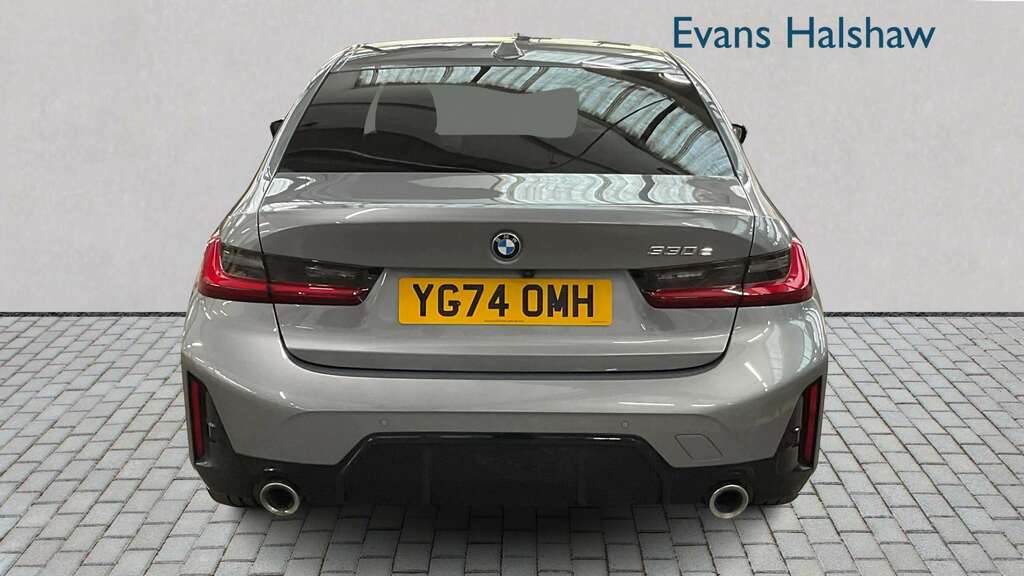 BMW 3 Series 330E M Sport Step 2024 YG74OMH Grey #5