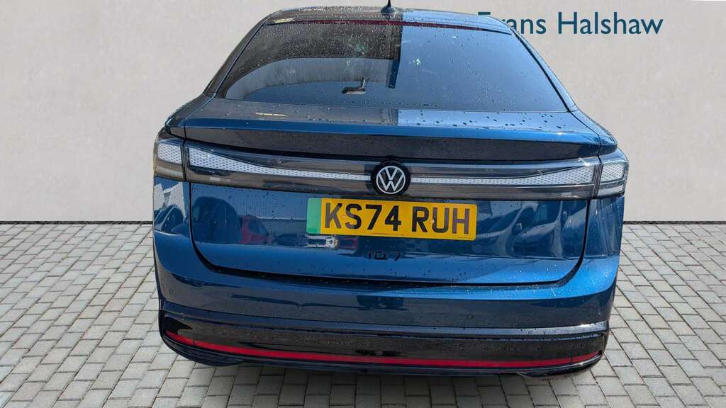 Volkswagen ID.7 210Kw Match Pro 77Kwh 2024 KS74RUH Blue #4
