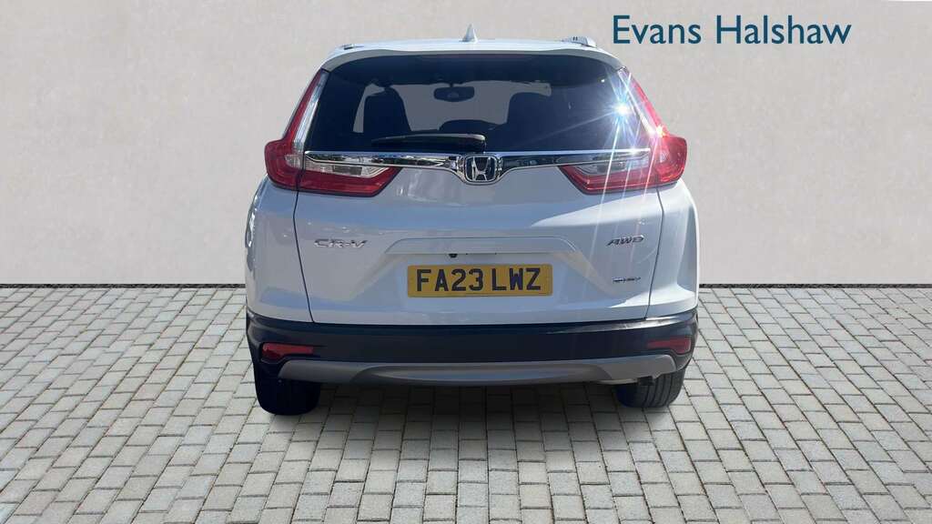 Honda Cr-V 2.0 I-mmd Hybrid Ex Ecvt 2023 White #6