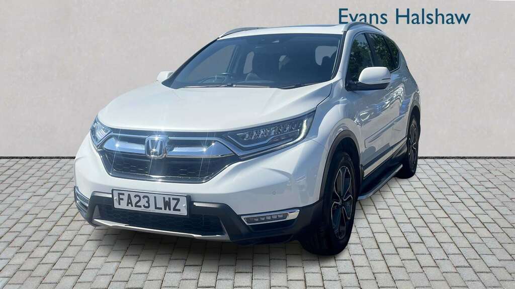 Honda Cr-V 2.0 I-mmd Hybrid Ex Ecvt 2023 White #3