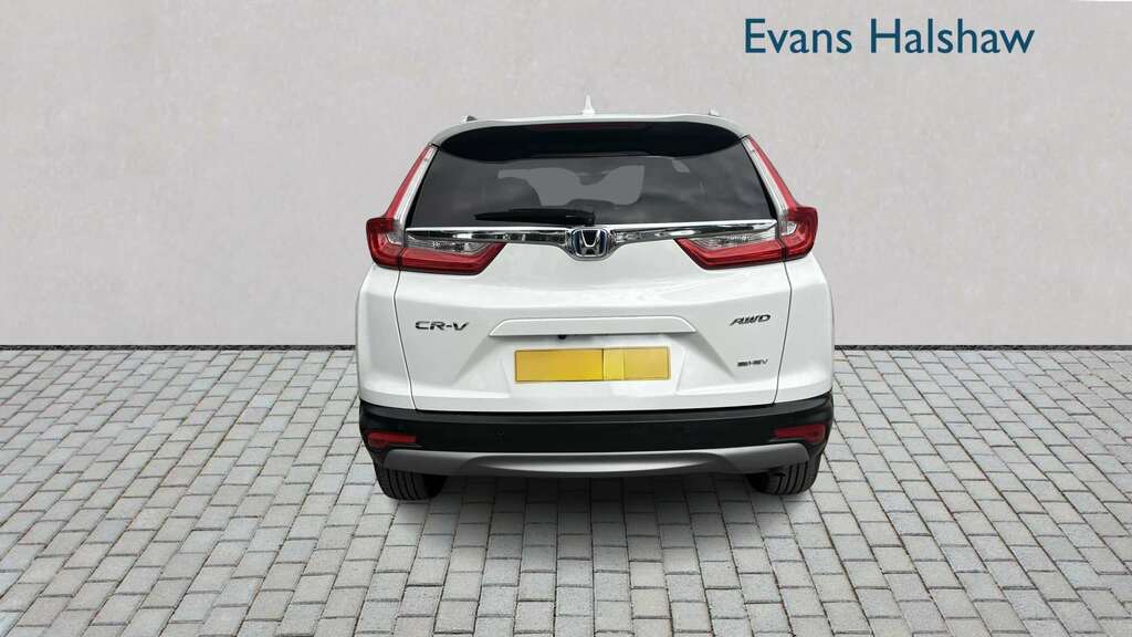 Honda Cr-V 2.0 I-mmd Hybrid Ex Ecvt 2023 White #4