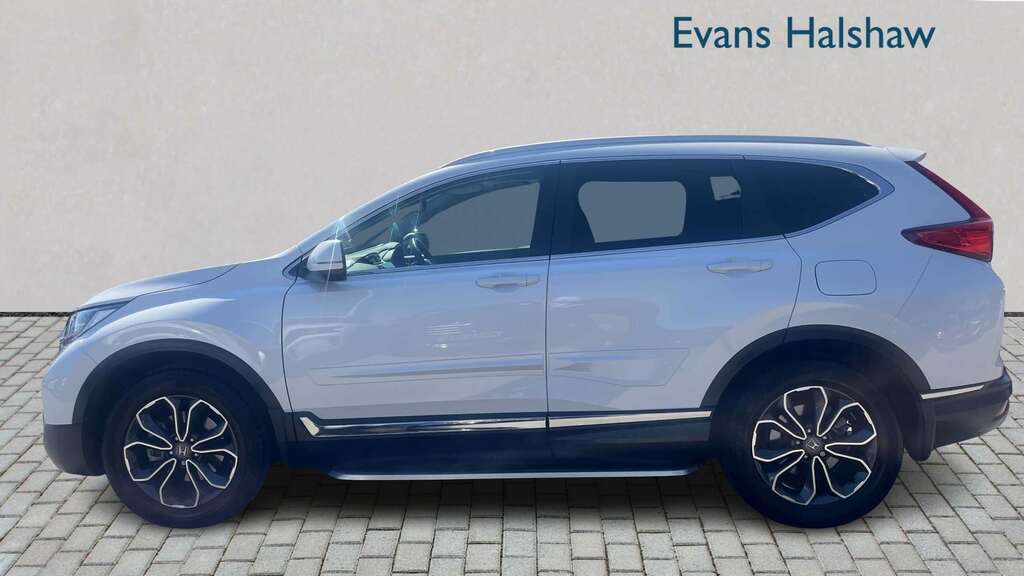 Honda Cr-V 2.0 I-mmd Hybrid Ex Ecvt 2023 White #4