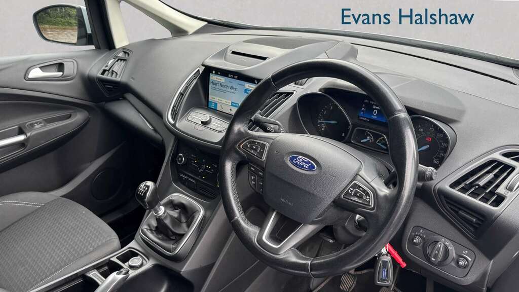 Ford Grand C-Max 1.0 Ecoboost 125 Zetec 2017 White #2