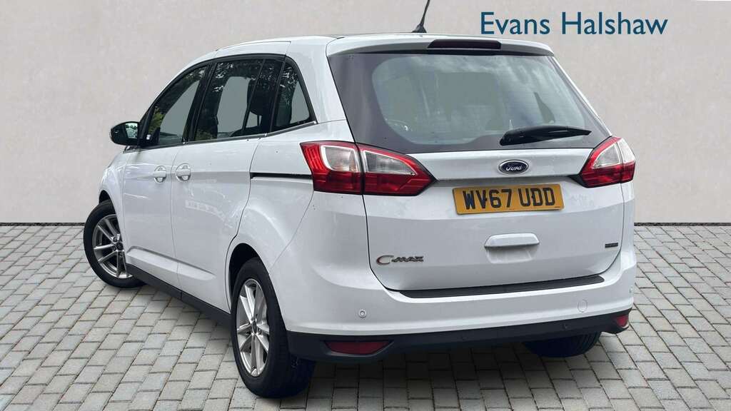 Ford Grand C-Max 1.0 Ecoboost 125 Zetec 2017 White #3