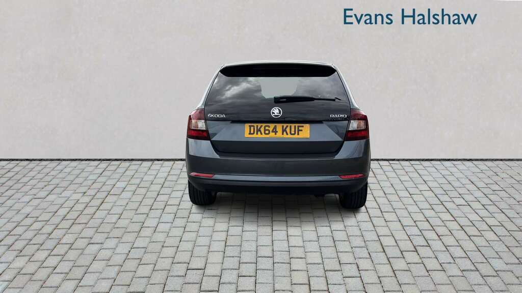 Skoda Rapid Spaceback 1.2 Tsi 105 Elegance 2014 Grey #3