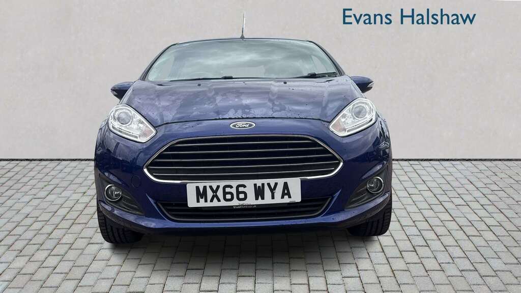 Ford Fiesta 1.25 82 Zetec Navigation 2016 Blue #3