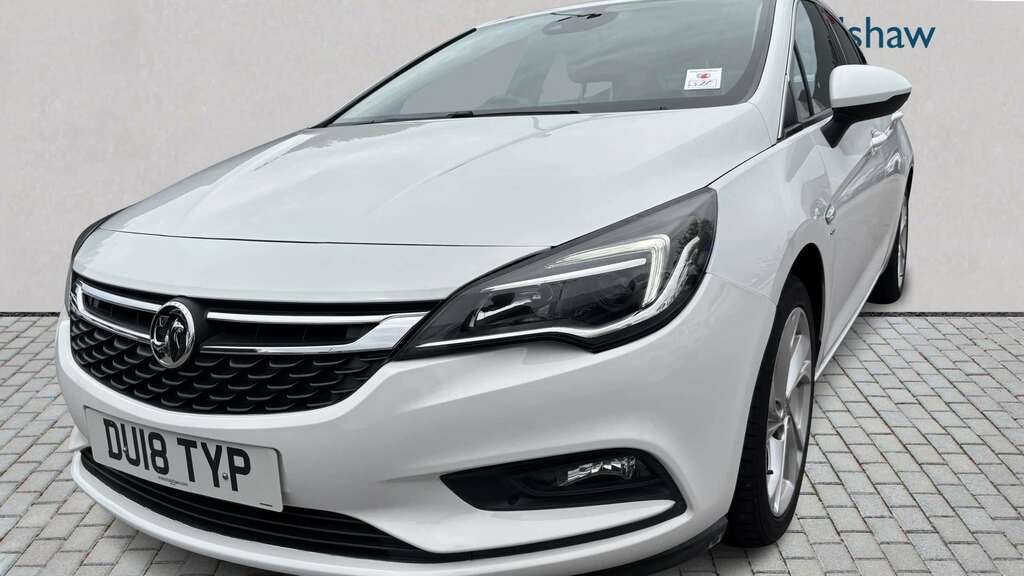 Vauxhall Astra 1.0T Ecotec Sri Nav 2018 DU18TYP White #2