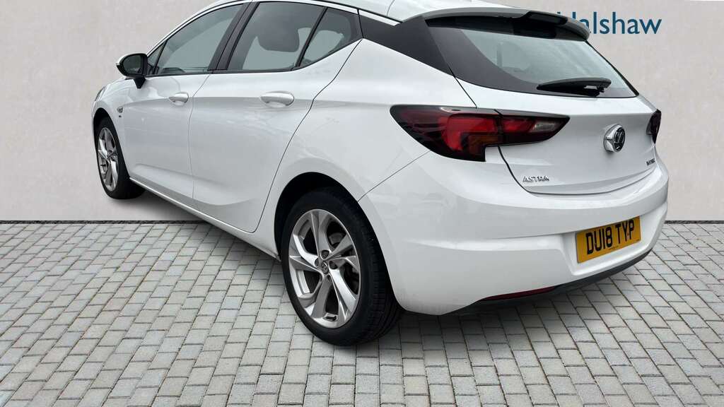 Vauxhall Astra 1.0T Ecotec Sri Nav 2018 DU18TYP White #4
