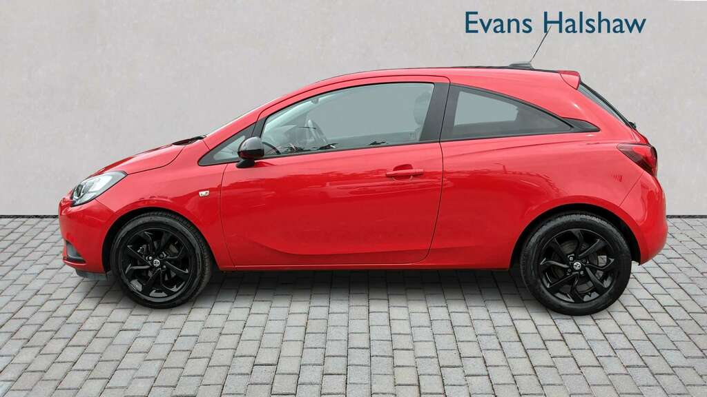 Vauxhall Corsa 1.4 75 Griffin 2019 ND68HFM Red #3