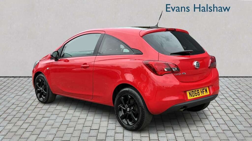 Vauxhall Corsa 1.4 75 Griffin 2019 ND68HFM Red #4