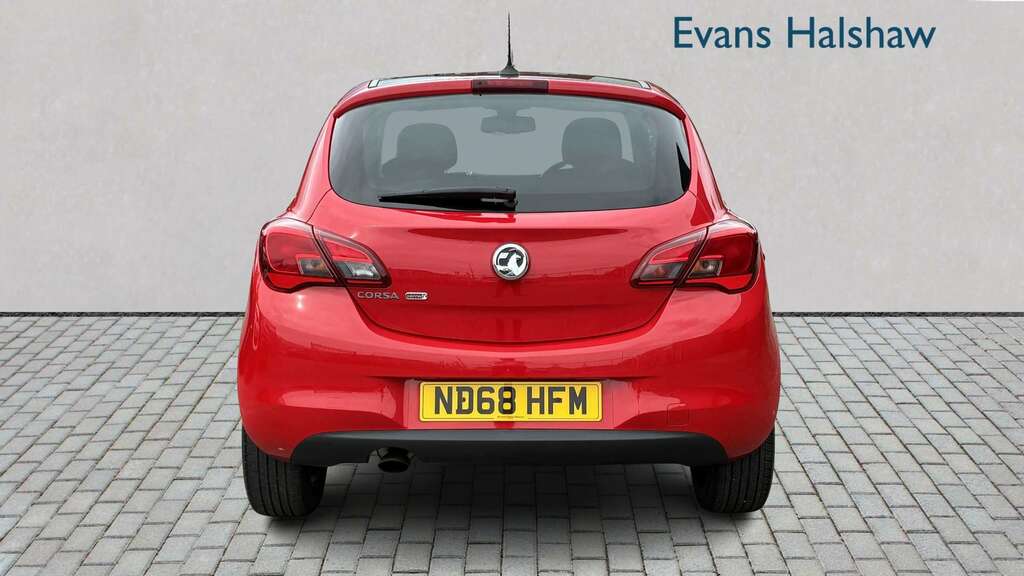 Vauxhall Corsa 1.4 75 Griffin 2019 ND68HFM Red #5