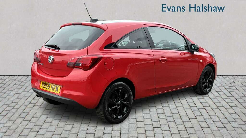 Vauxhall Corsa 1.4 75 Griffin 2019 ND68HFM Red #6