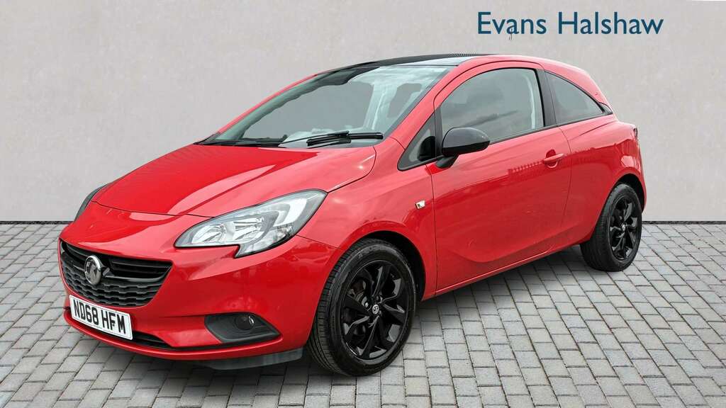 Vauxhall Corsa 1.4 75 Griffin 2019 ND68HFM Red #2