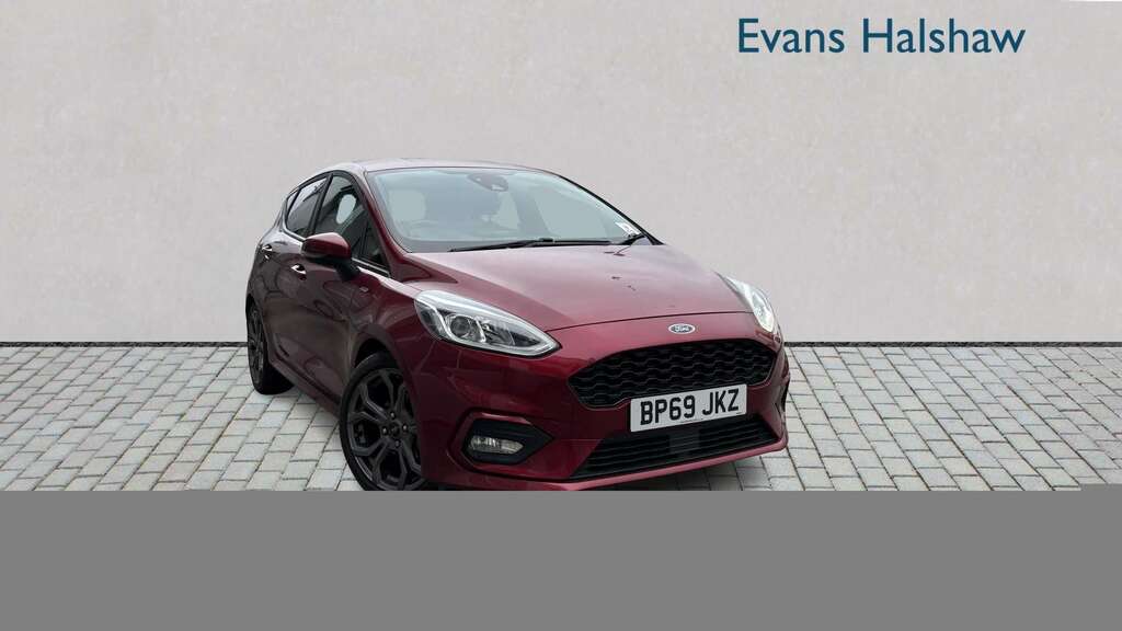 Ford Fiesta 1.0 Ecoboost 125 St-line 2020 BP69JKZ Red
