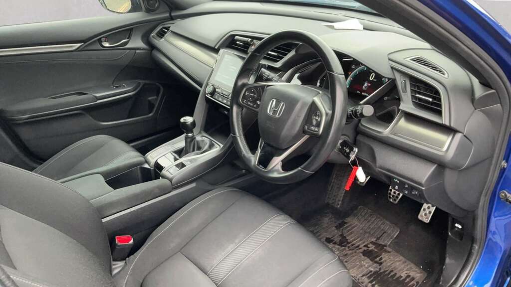 Honda Civic 1.0 Vtec Turbo 126 Sr 2018 LB68GBU Blue #4